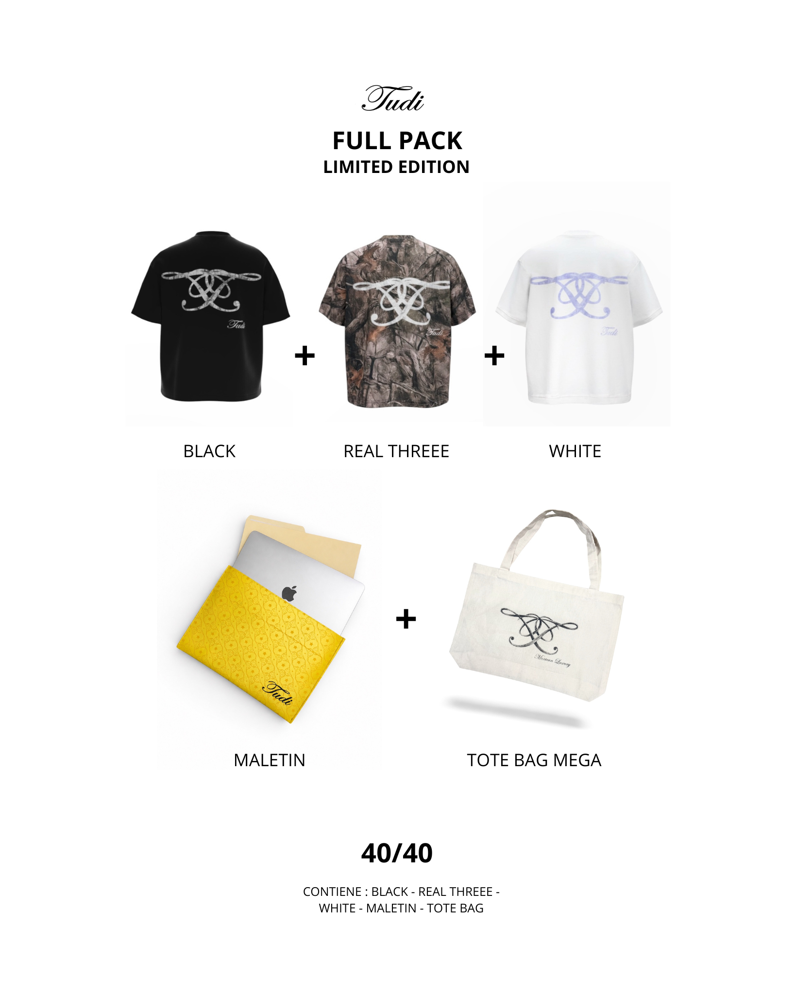 DAY FULL PACK - 40/40  PACKS ONLY